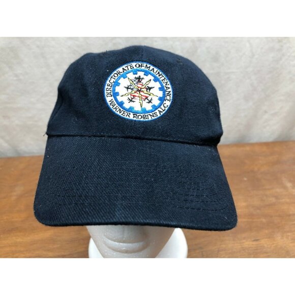 DIRECTORATE OF MAINTENANCE WARNER ROBINS ALC ADJUSTABLE STRAPBACK CAP HAT - Picture 1 of 8